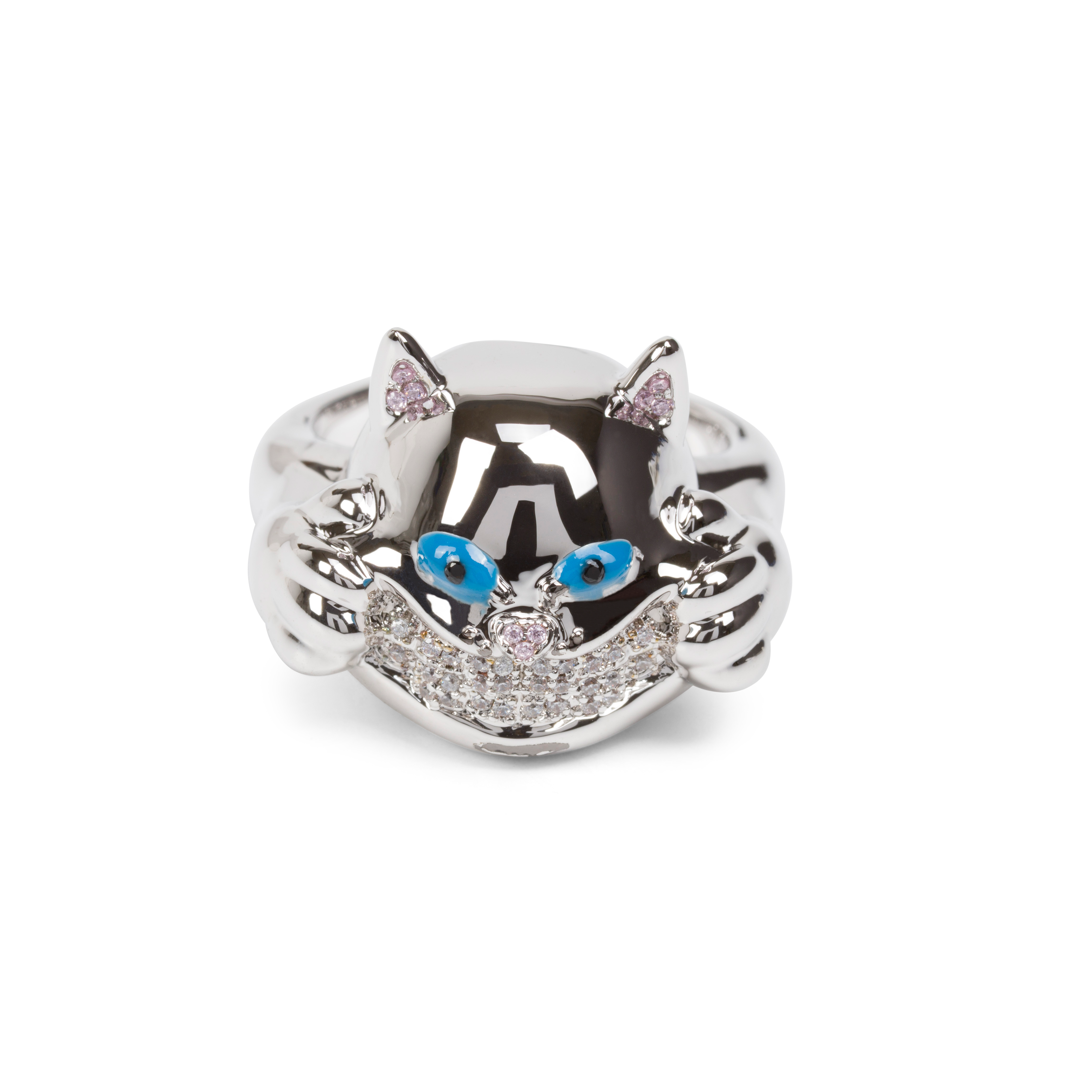 RIPNDIP Ripndip x King Ice Nermal Ring (Silver)