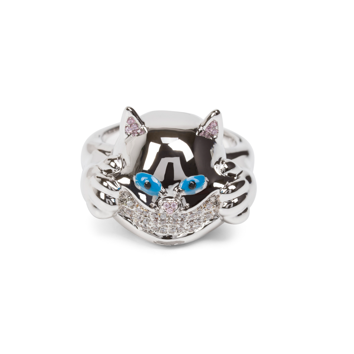 RIPNDIP Ripndip x King Ice Nermal Ring (Silver)