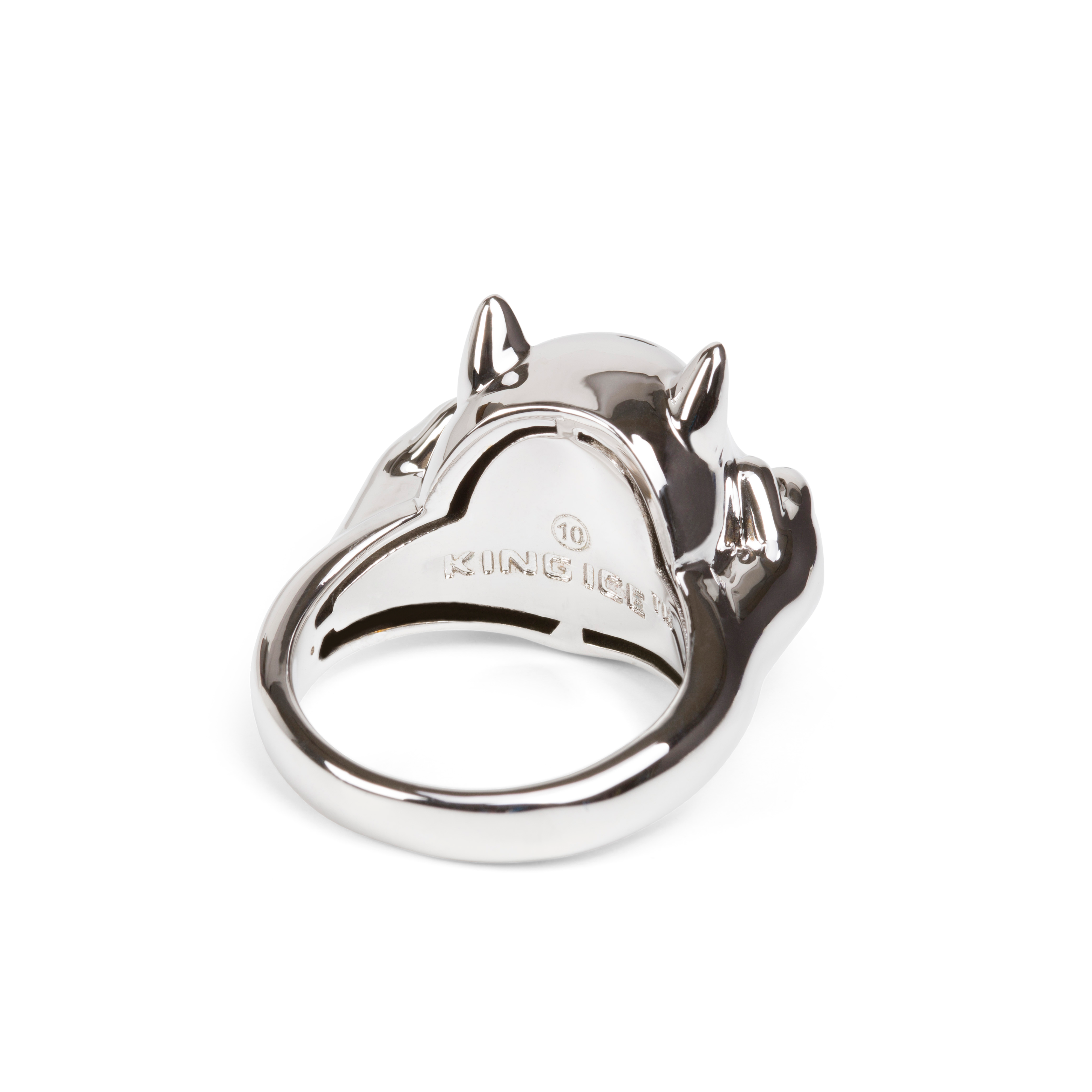RIPNDIP Ripndip x King Ice Nermal Ring (Silver)