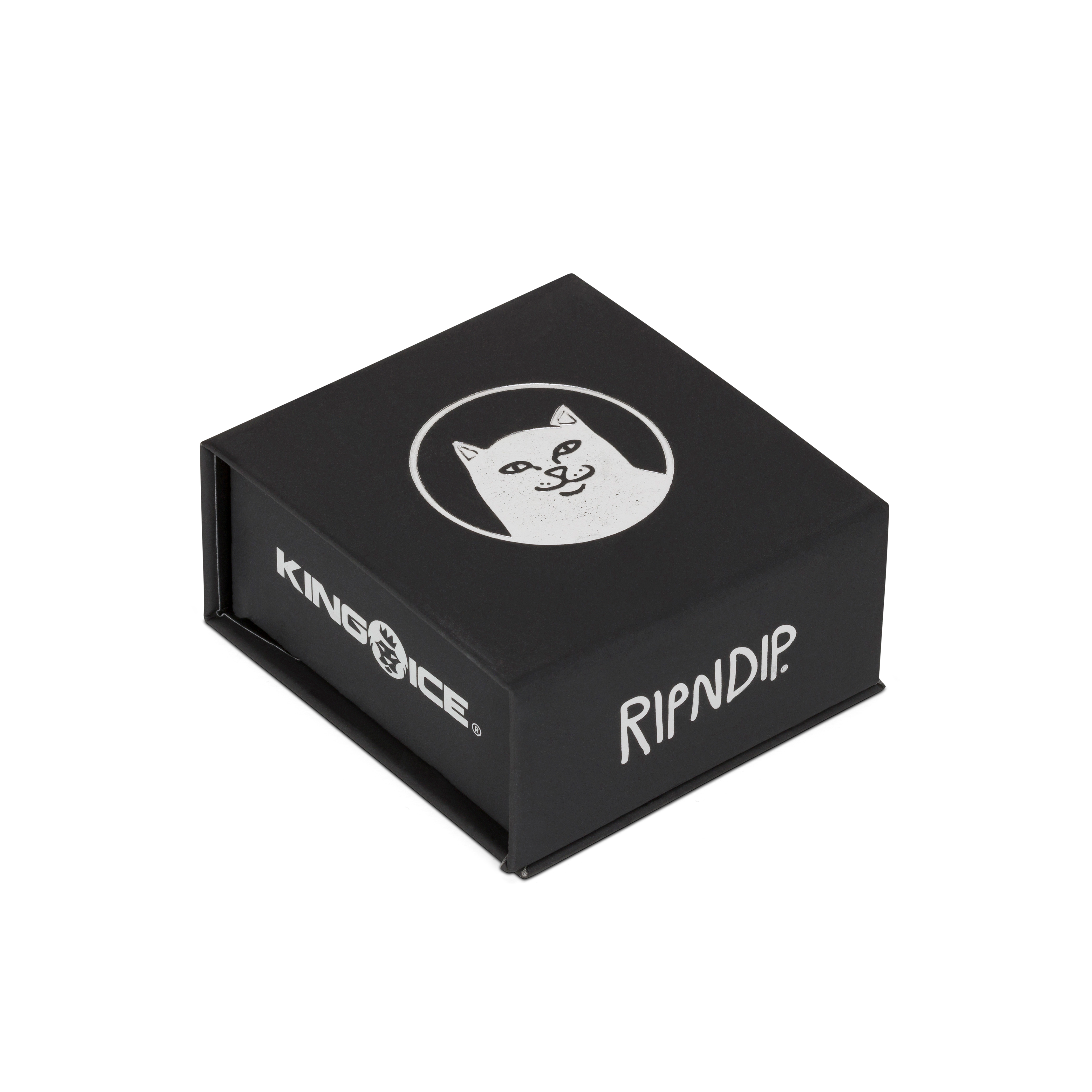 RIPNDIP Ripndip x King Ice Nermal Ring (Silver)