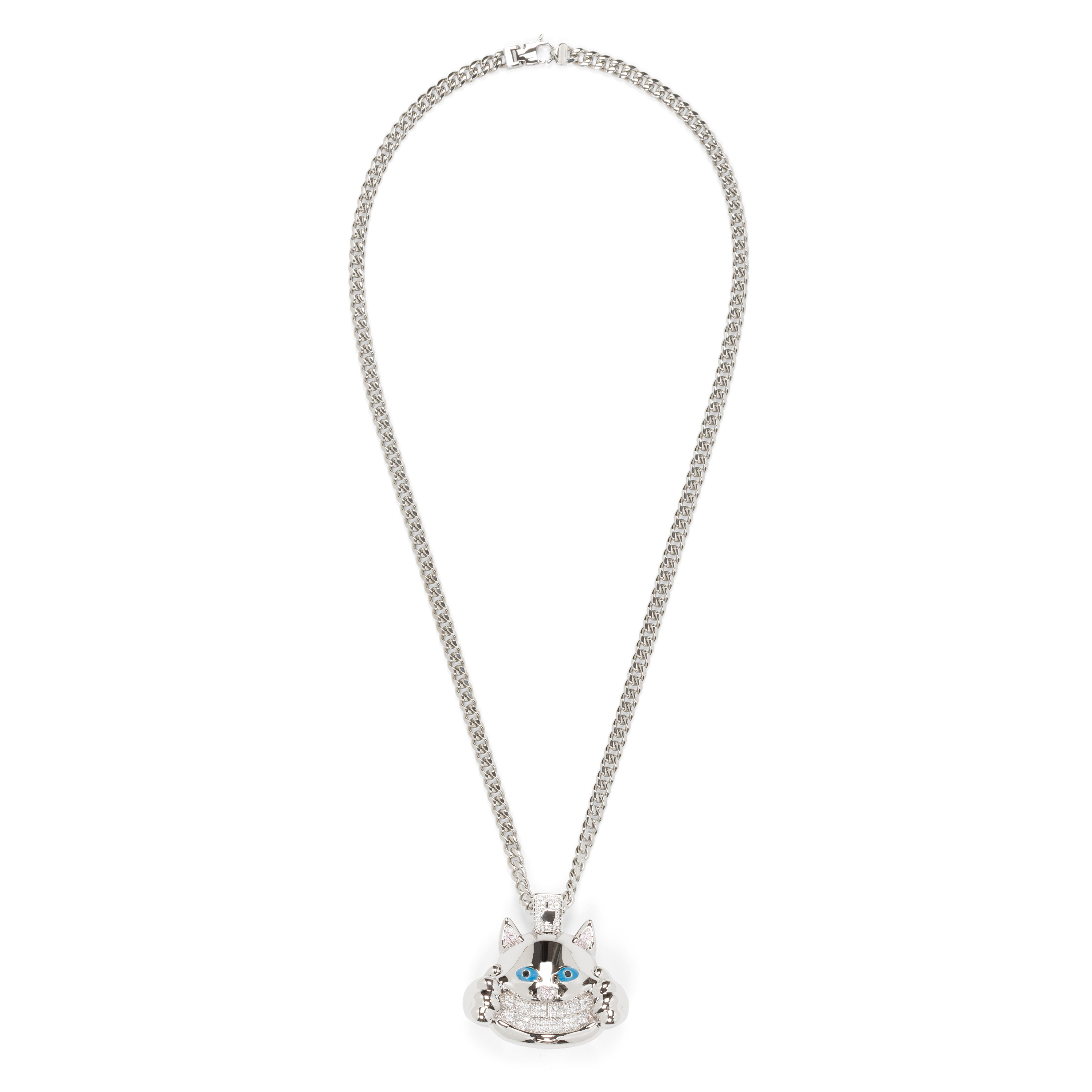 RIPNDIP Ripndip x King Ice Nermal Necklace (Silver)