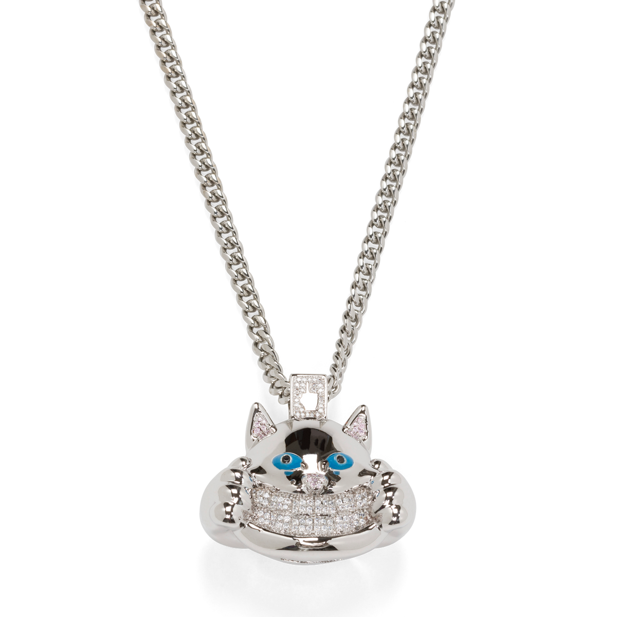 RIPNDIP Ripndip x King Ice Nermal Necklace (Silver)