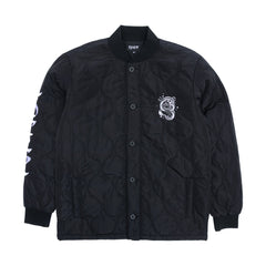 RIPNDIP Mystic Jerm Quilted Bomber Jacket (Black)