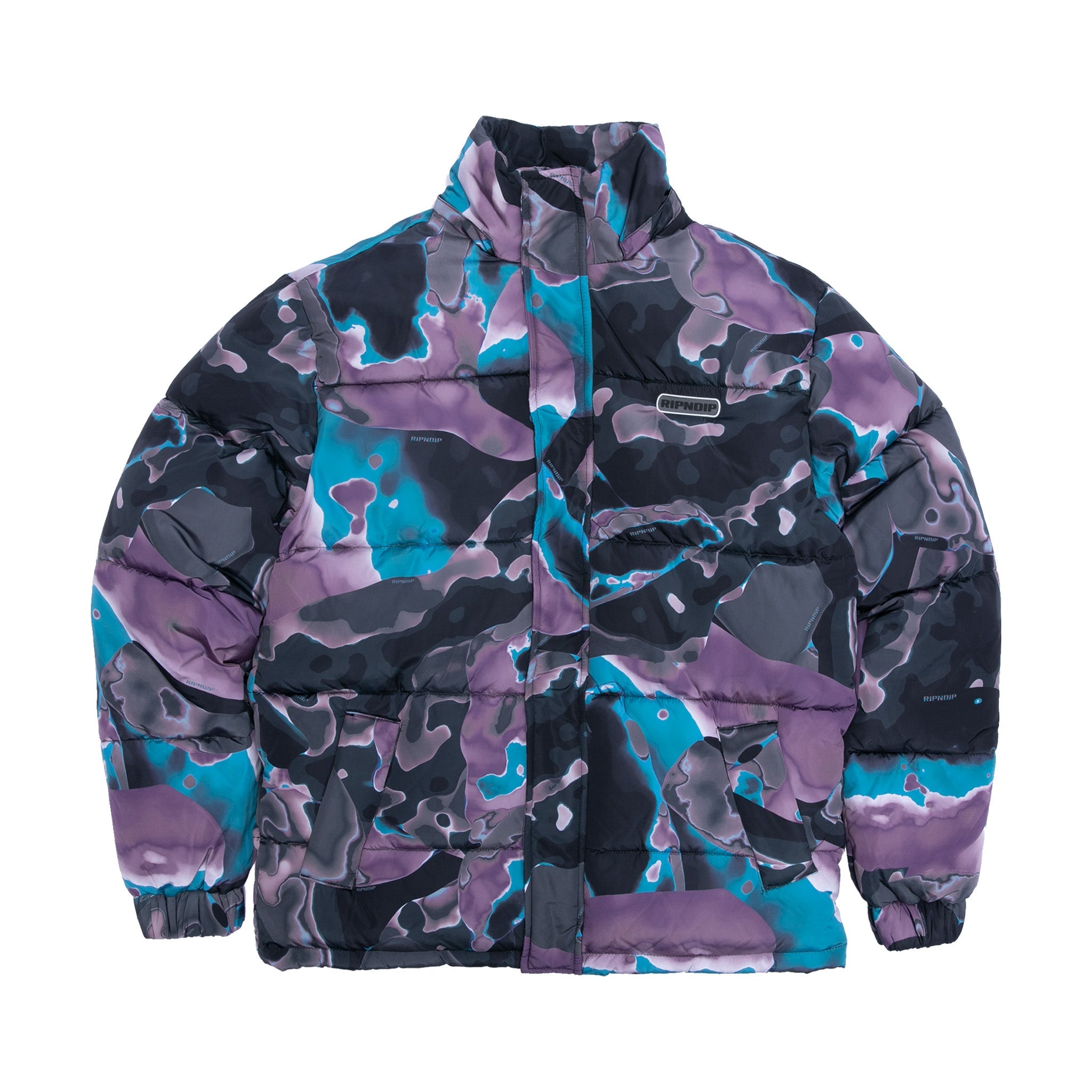 RIPNDIP Ultralight Beam Puffer Jacket (Multi)