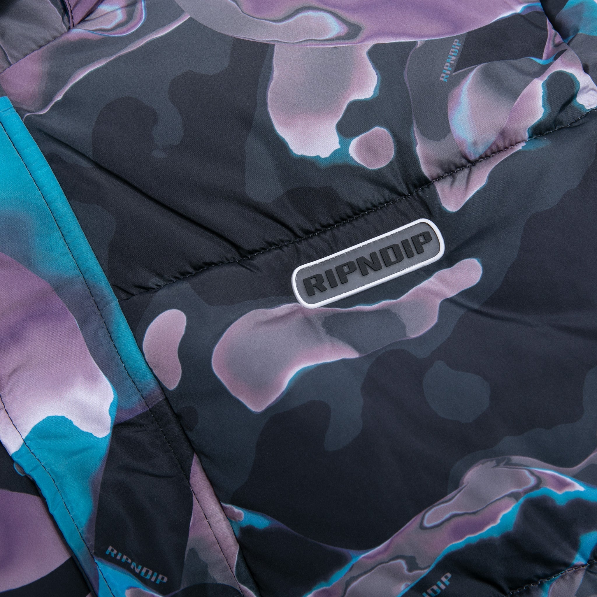 RIPNDIP Ultralight Beam Puffer Jacket (Multi)