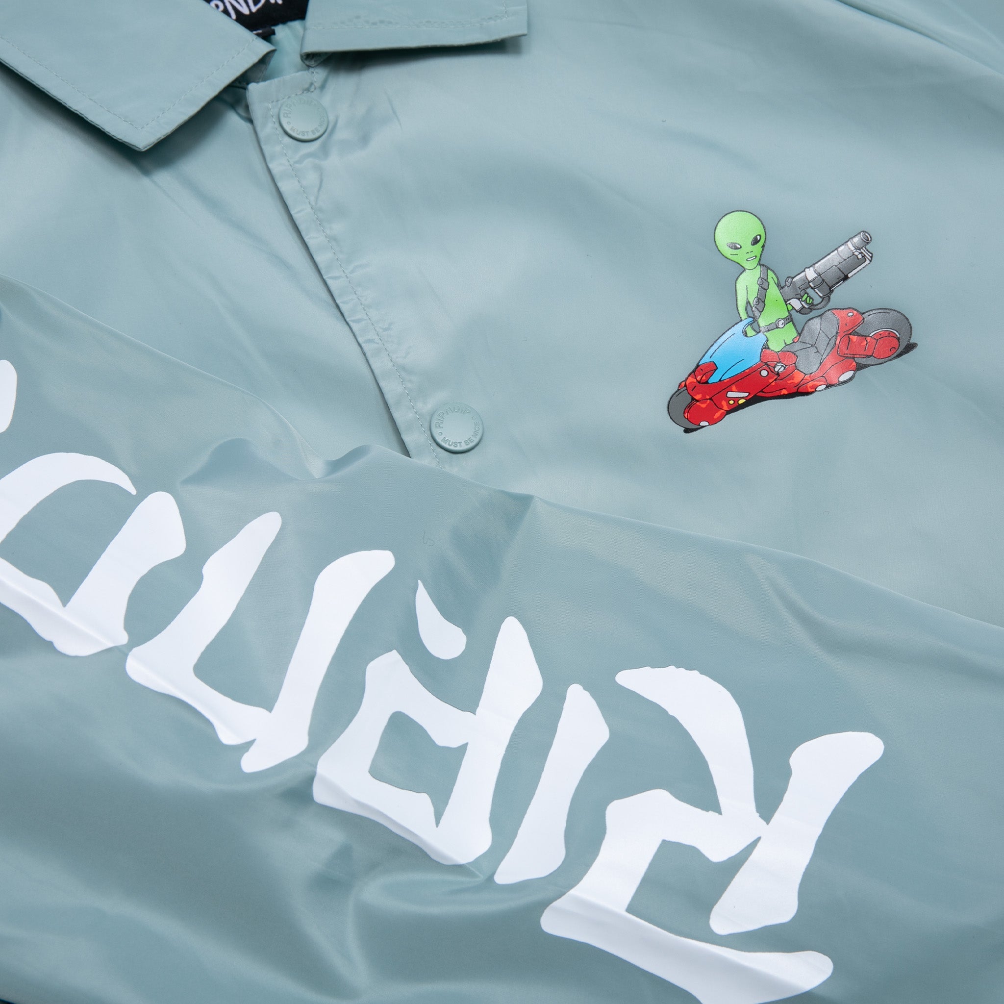 RIPNDIP Runaway Coaches Jacket (Pine)