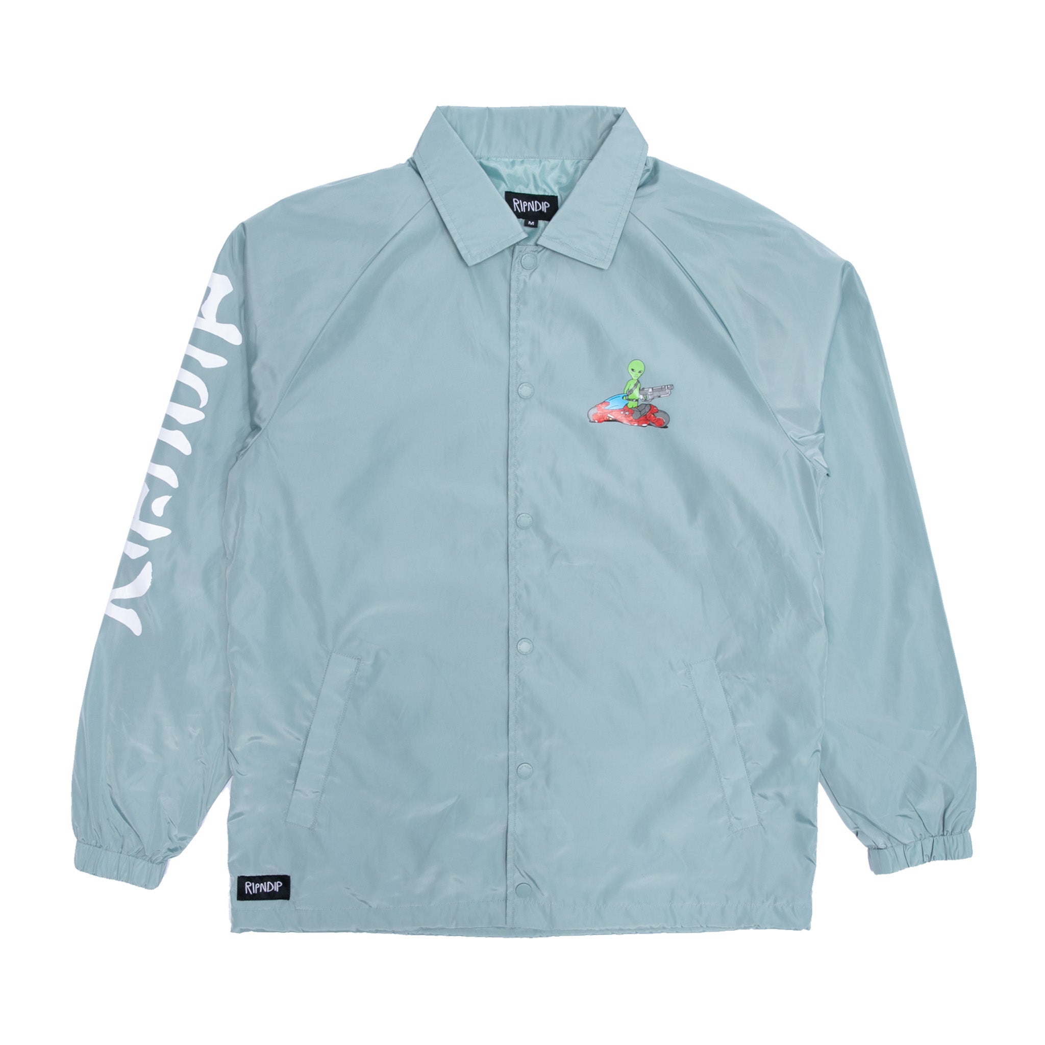 RIPNDIP Runaway Coaches Jacket (Pine)