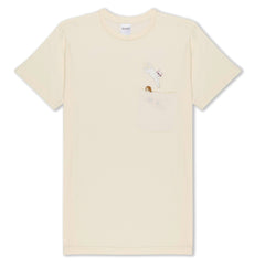 RIPNDIP Jumpin In Pocket Tee (Natural)