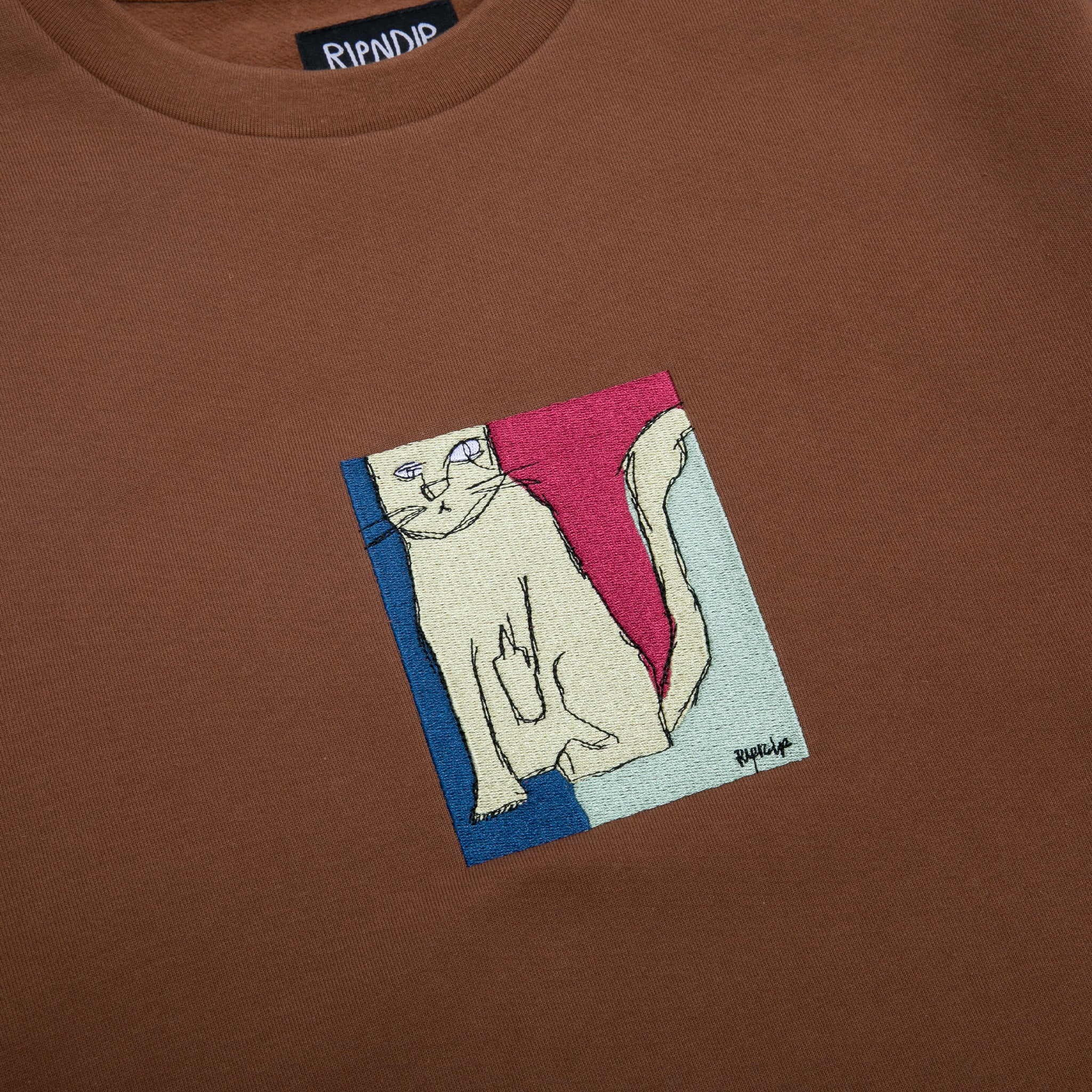 RIPNDIP Nermhol Crewneck (Brown)