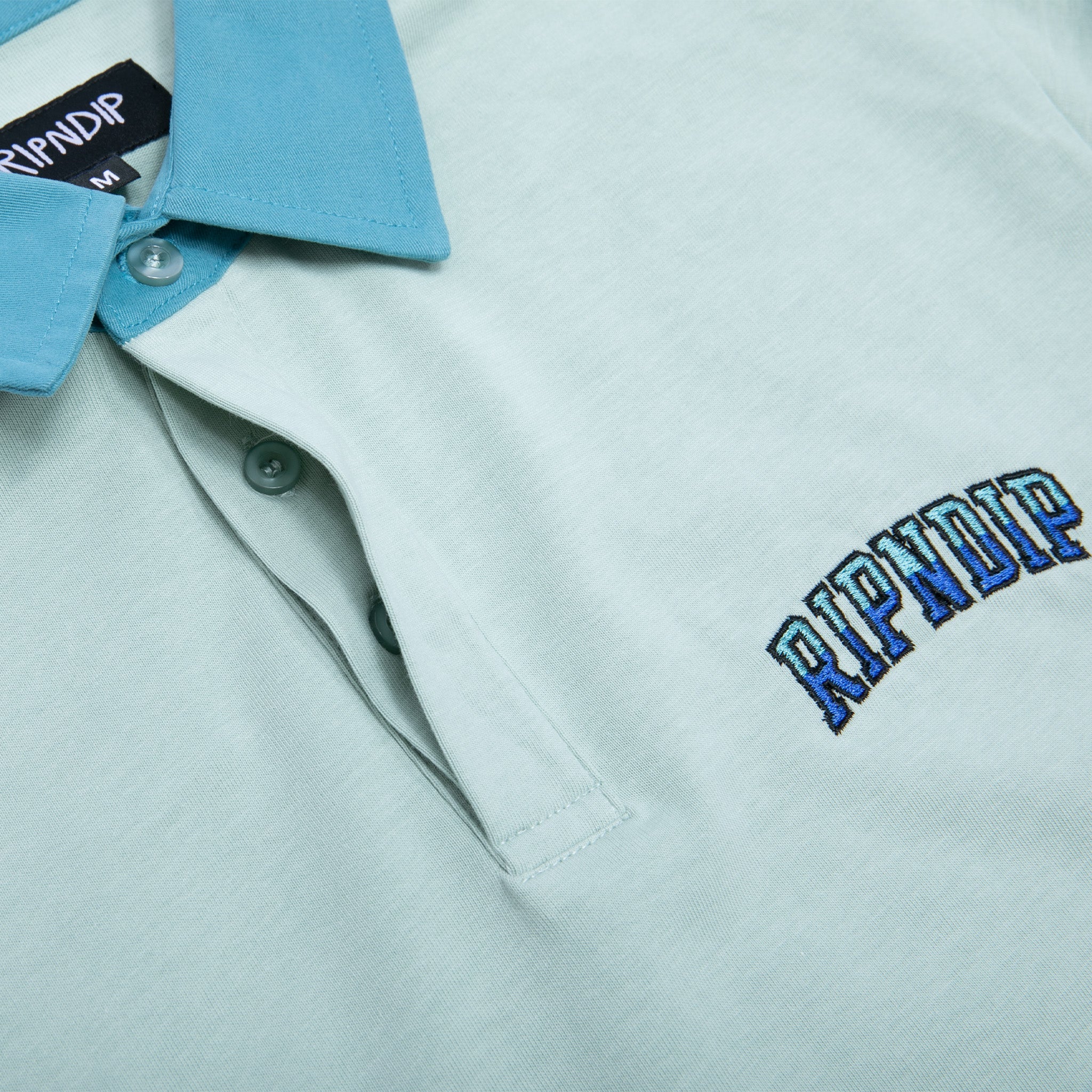 RIPNDIP Team Spirit Long Sleeve Rugby (Sage)