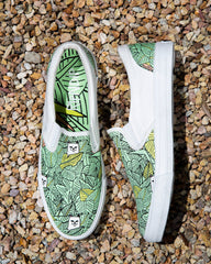 RipNDip Ripndip Nermal Leaf Slip Ons