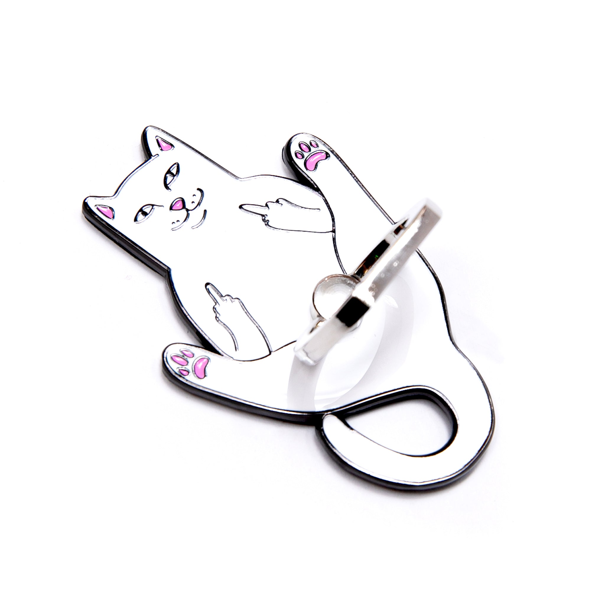 RipNDip Lord Nermal Phone D-Ring (White)