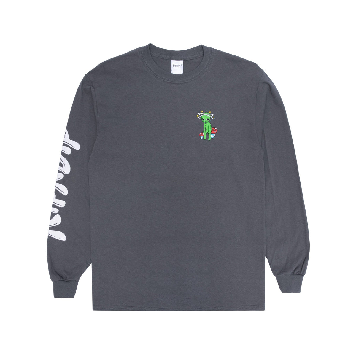 RIPNDIP Space Gang Long Sleeve (Charcoal)