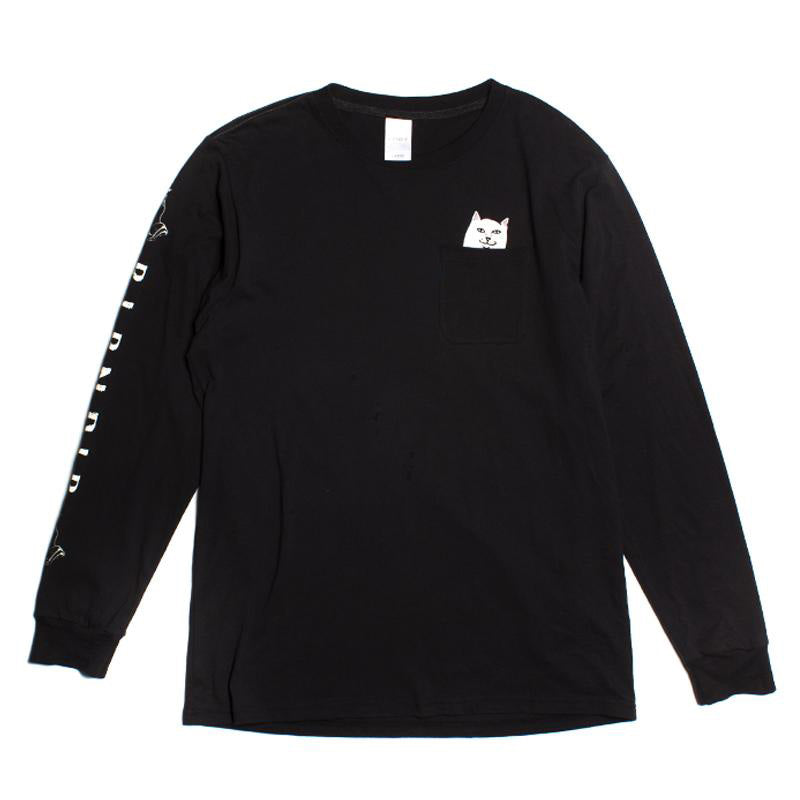 RipNDip Lord Nermal Pocket L/S (Black)