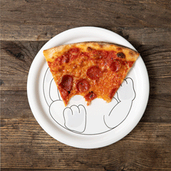 RIPNDIP Squished Nerm Ceramic Plate (White)