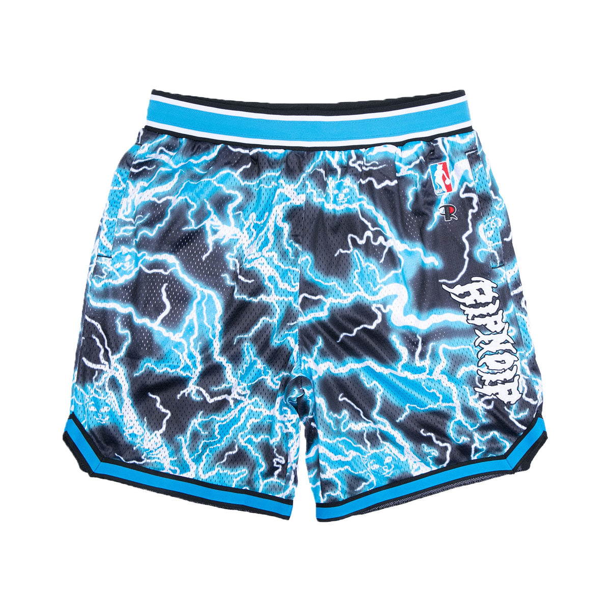 RIPNDIP Nikola Basketball Shorts (Black/Blue)