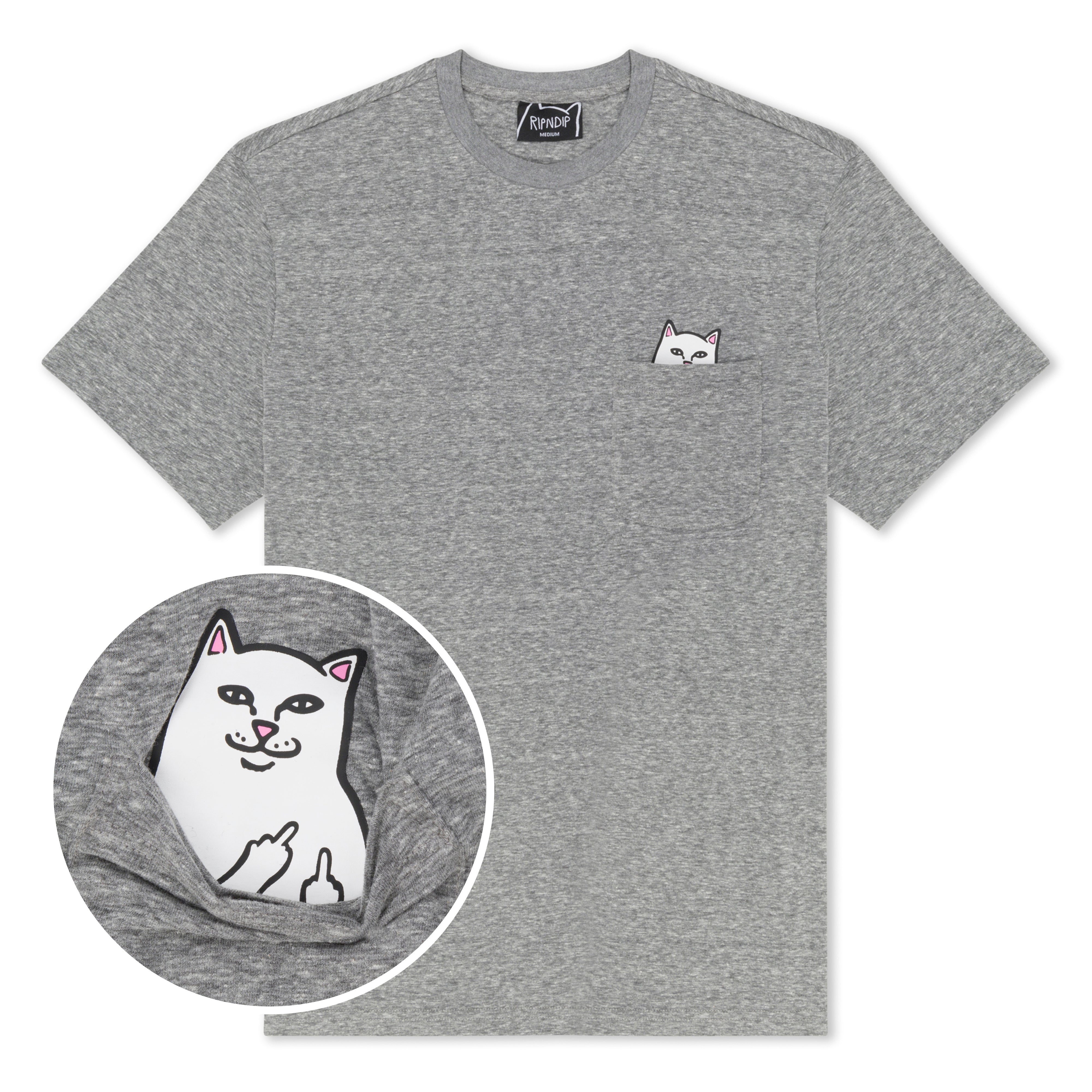 RIPNDIP Lord Nermal Pocket Tee 3-Pack