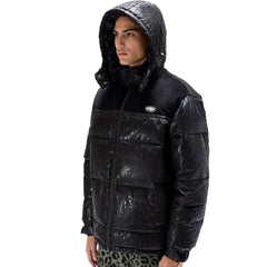 RIPNDIP Griffith Hooded Puffer Jacket (Black)