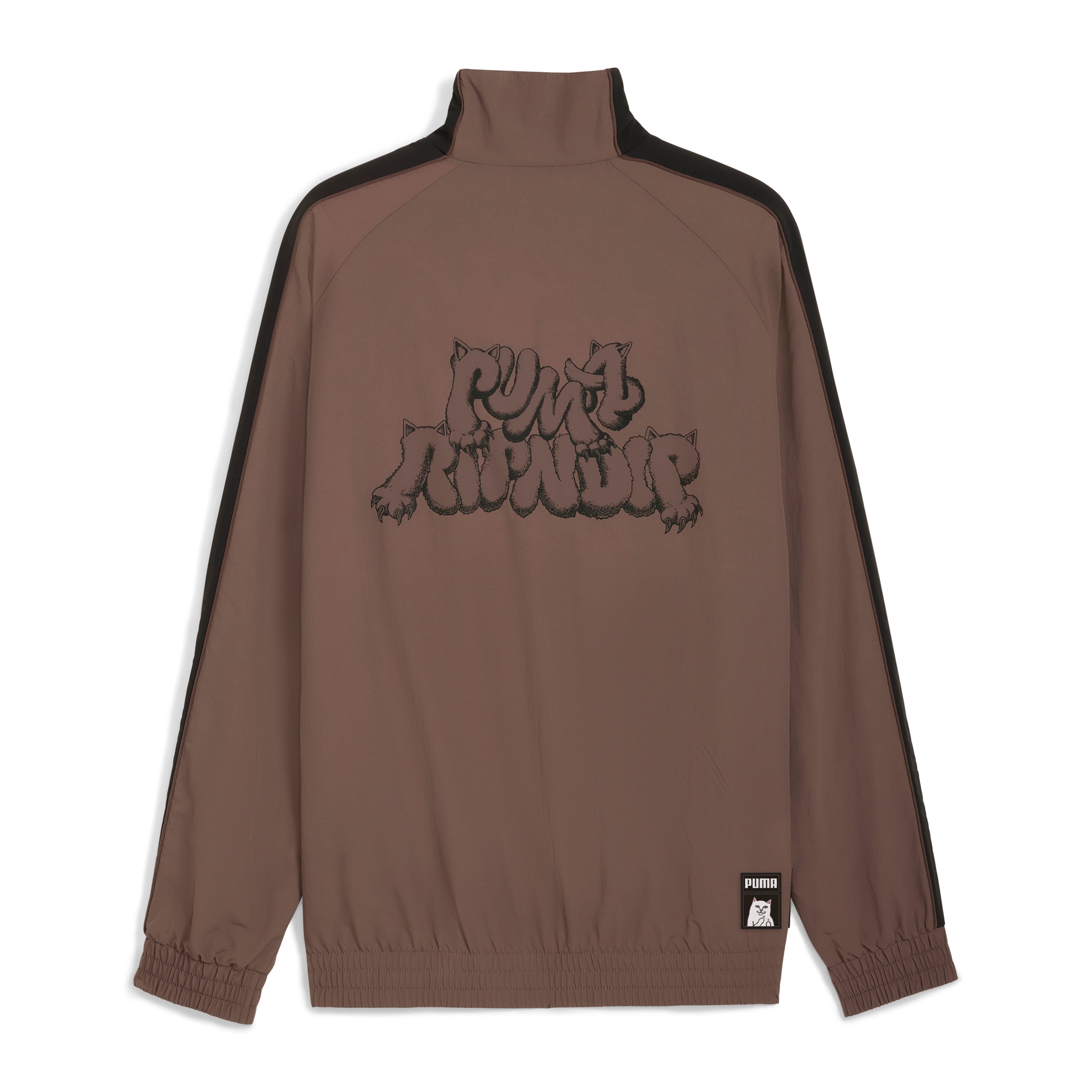 RIPNDIP PUMA X RIPNDIP T7 Oversized Track Jacket (Flat Bronze)