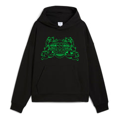 RIPNDIP PUMA X RIPNDIP Boxy Graphic Hoodie (Puma Black)