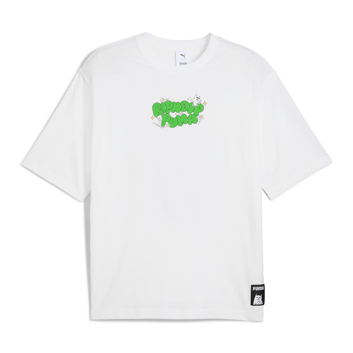 RIPNDIP PUMA X RIPNDIP Boxy Graphic Tee (Puma White)