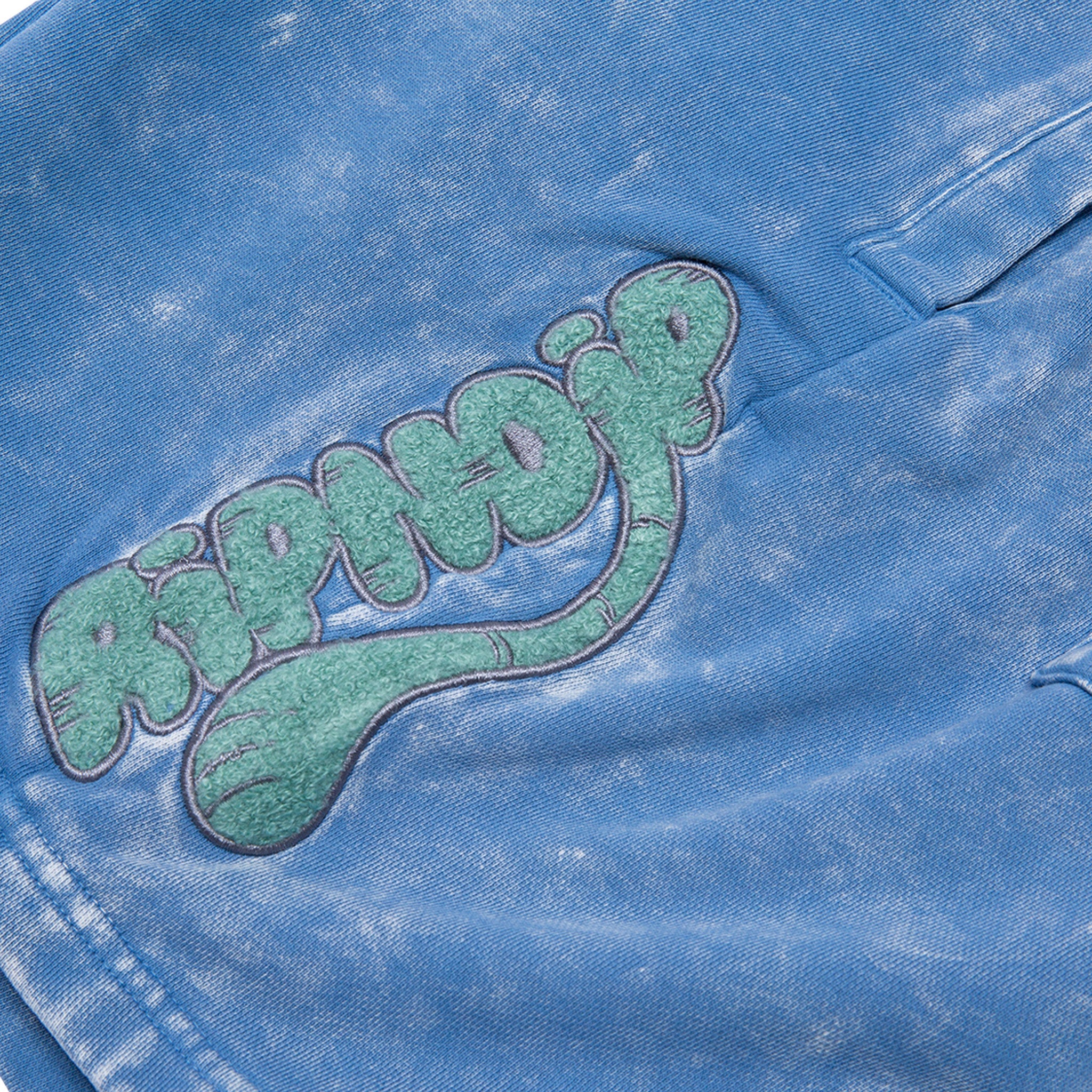 RIPNDIP Ripntail Sweatshorts (Blue Mineral Wash)