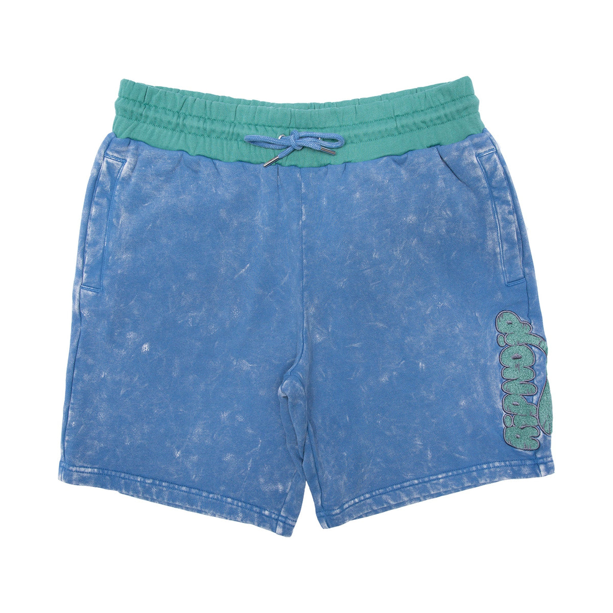 RIPNDIP Ripntail Sweatshorts (Blue Mineral Wash)
