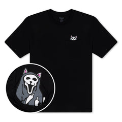 RIPNDIP Trick Or Treat Lord Nermal Pocket Tee (Black)