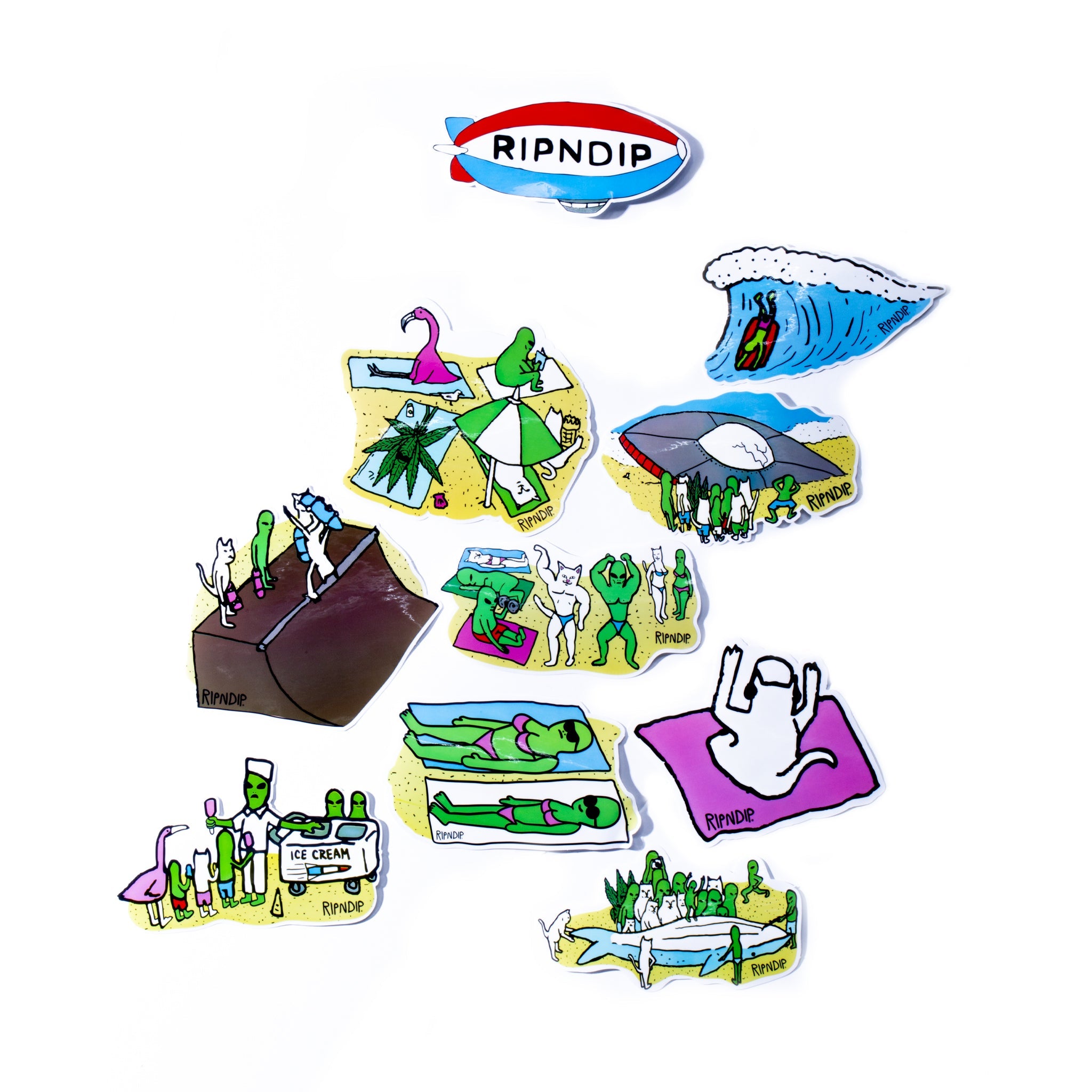 Labeltex Roswell Beach Sticker Pack (Multi)