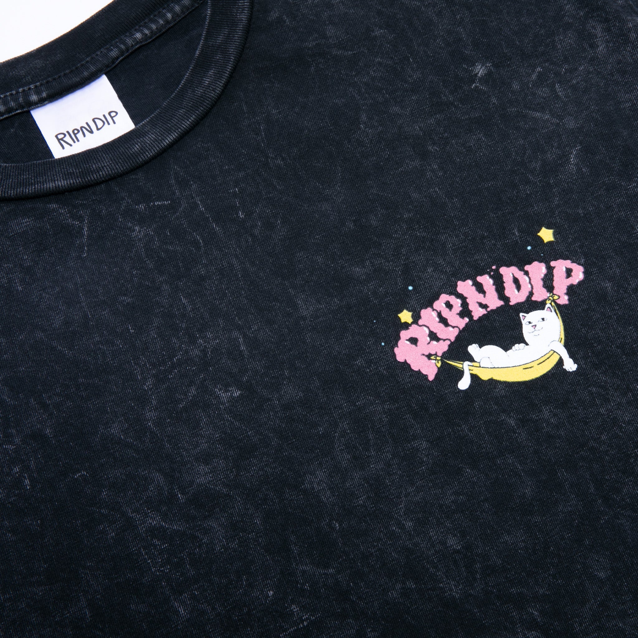RIPNDIP High On Life Tee (Black Mineral Wash)
