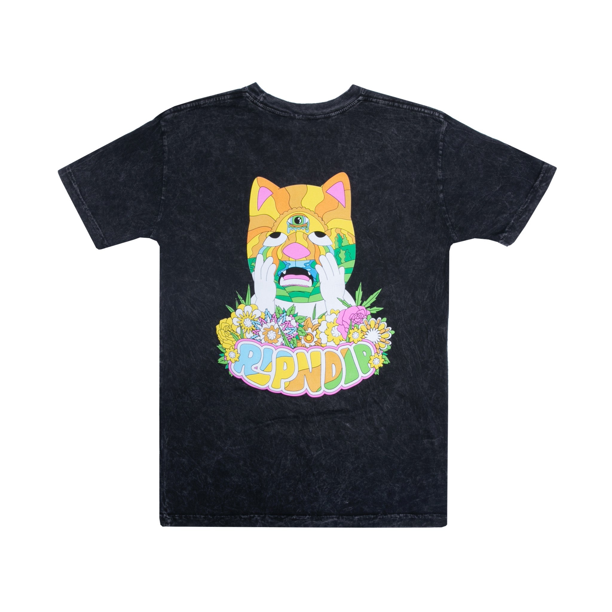 RIPNDIP Pretty Sad Tee (Black Mineral Wash)