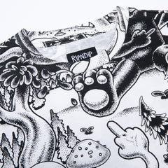 RIPNDIP Dark Twisted Fantasy Short Sleeve Tee (Black/White)