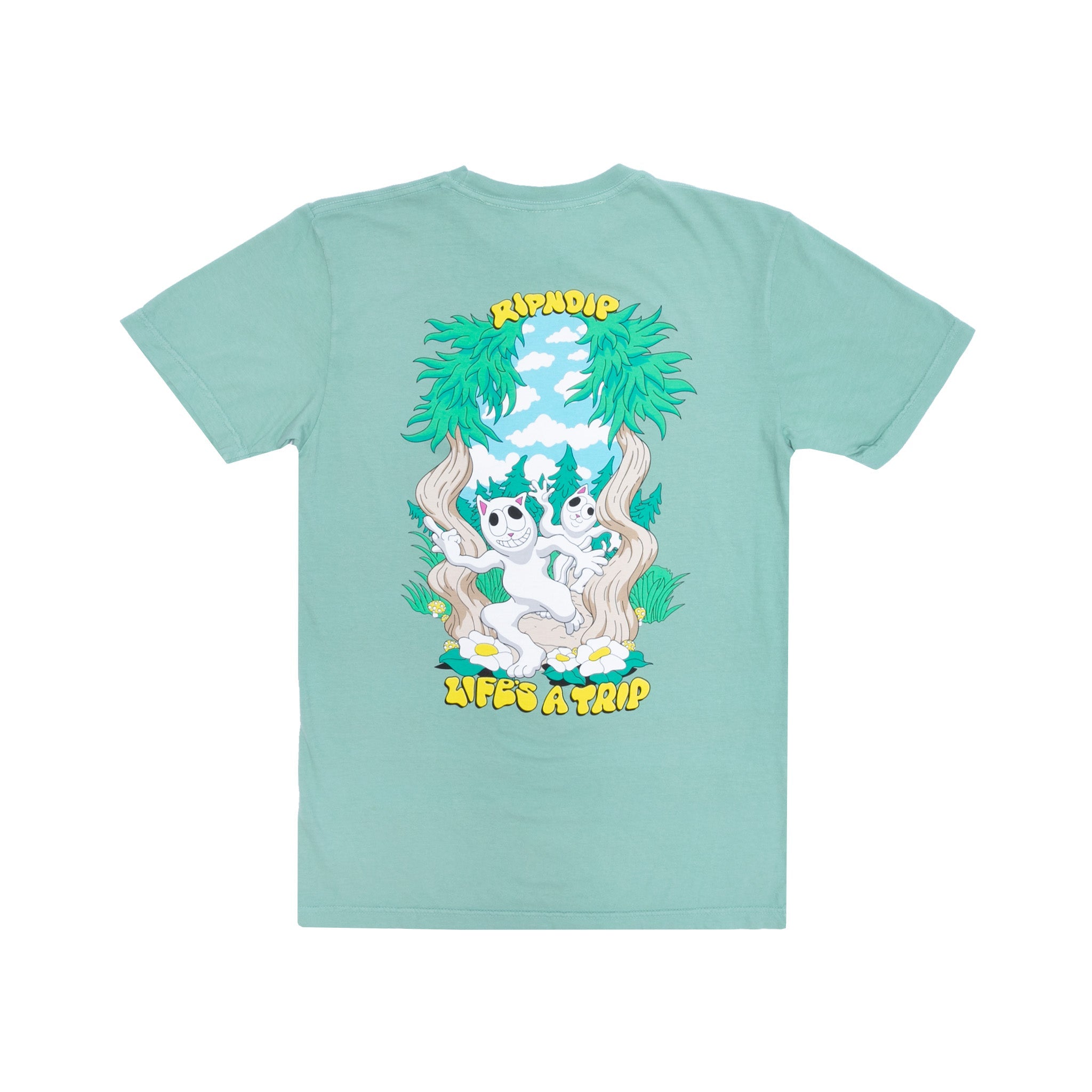 RIPNDIP Lifes A Trip Tee (Light Pine)
