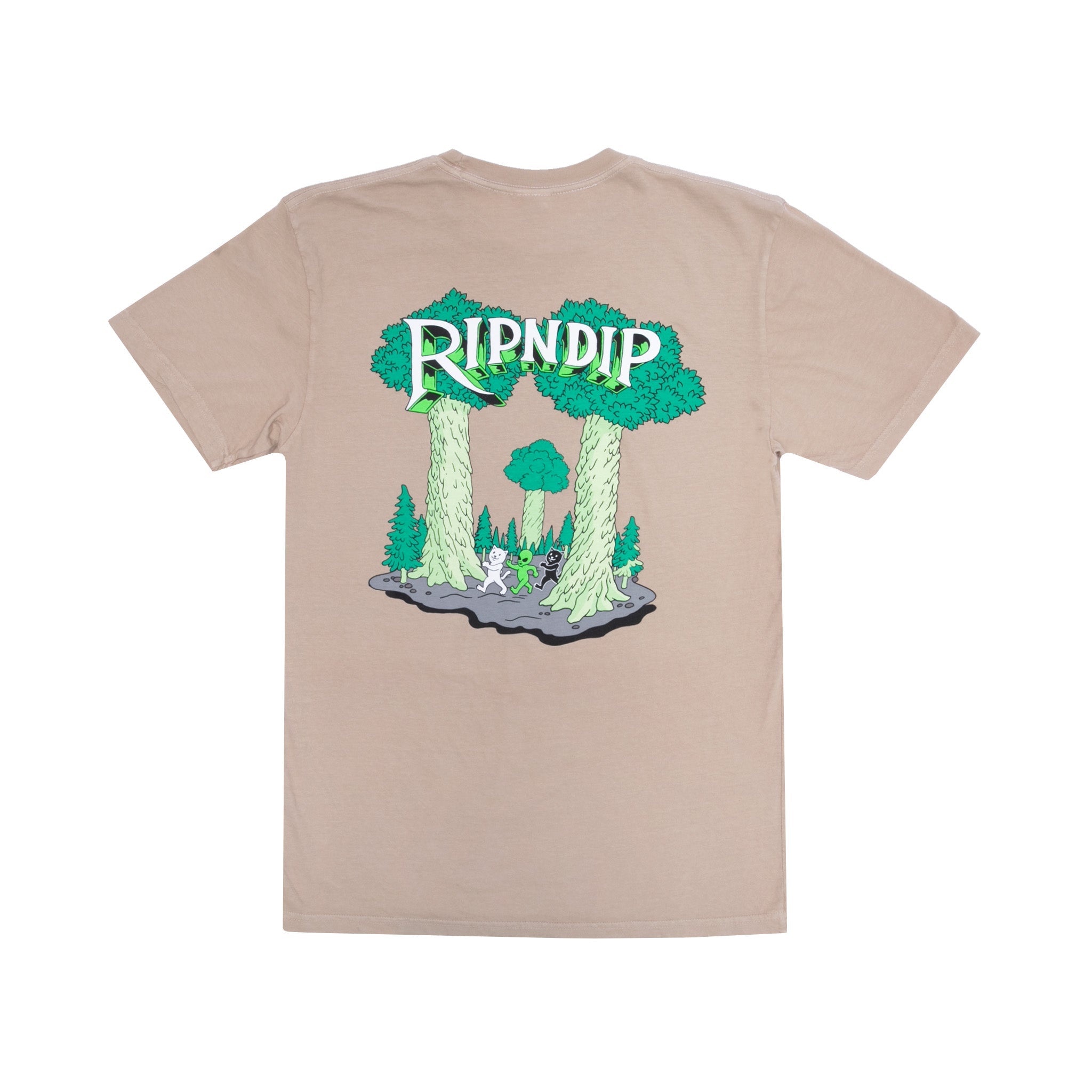 RIPNDIP Strange Forest Tee (Almond)