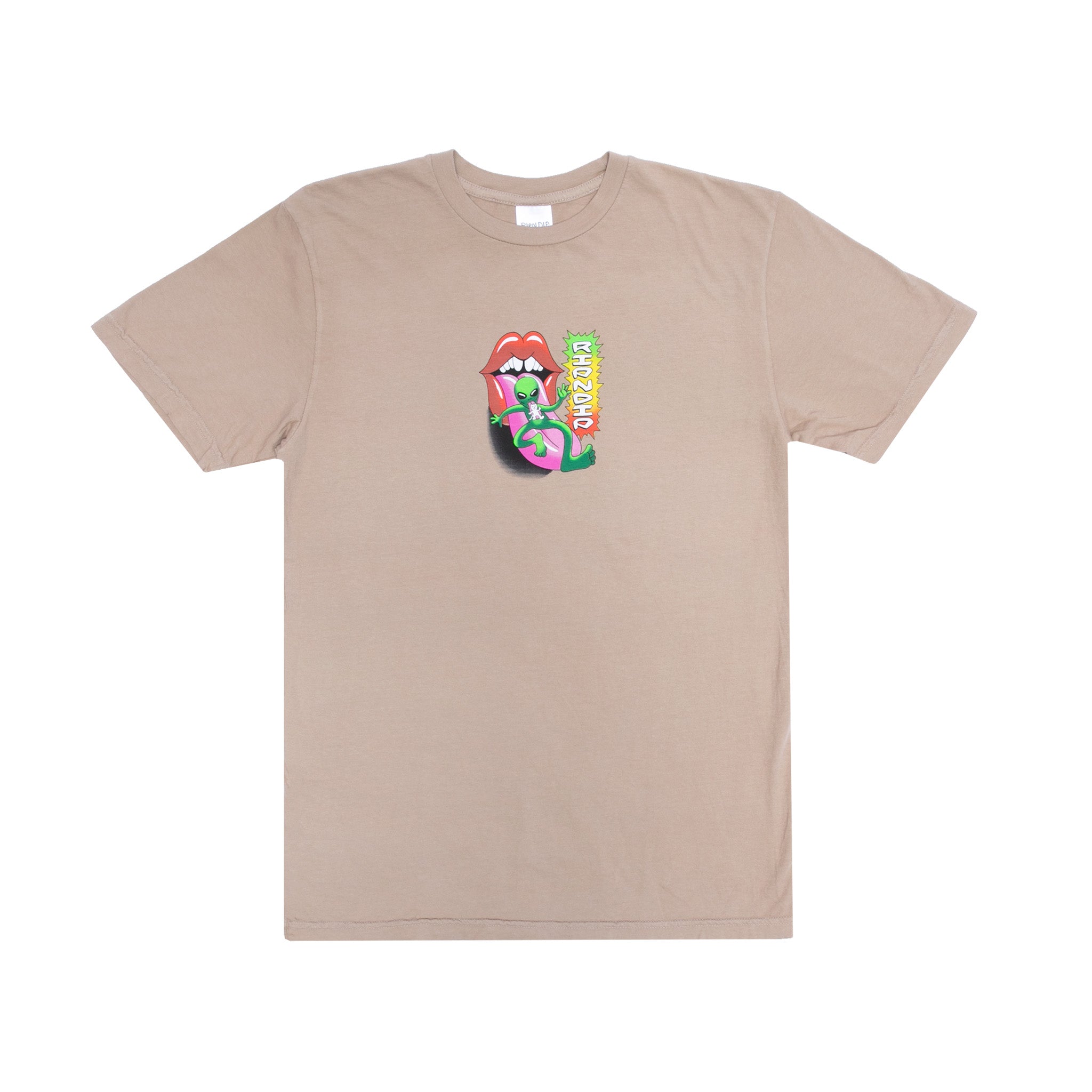 RIPNDIP Happy Lickin Tee (Almond)