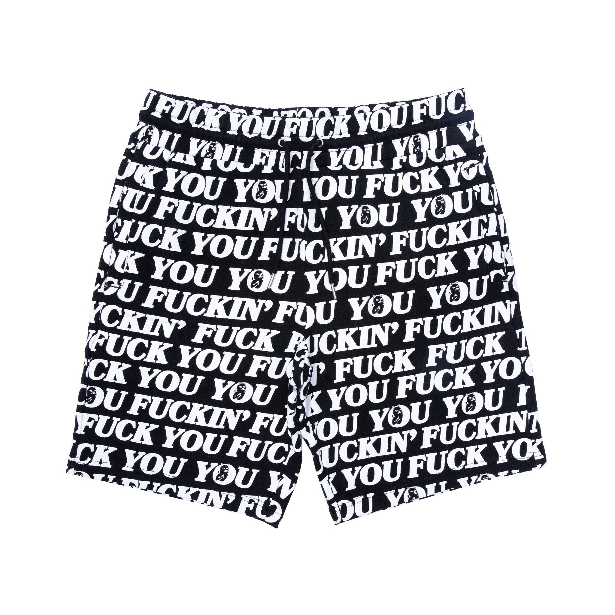 RIPNDIP Fuck You Sweatshorts (Black)