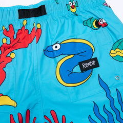 RIPNDIP Under The Sea Swim Shorts (Blue)