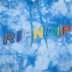 RIPNDIP Prisma Hoodie (Blue Lightning Wash)