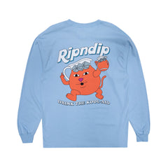 RIPNDIP Drink Me Long Sleeve (Light Blue)