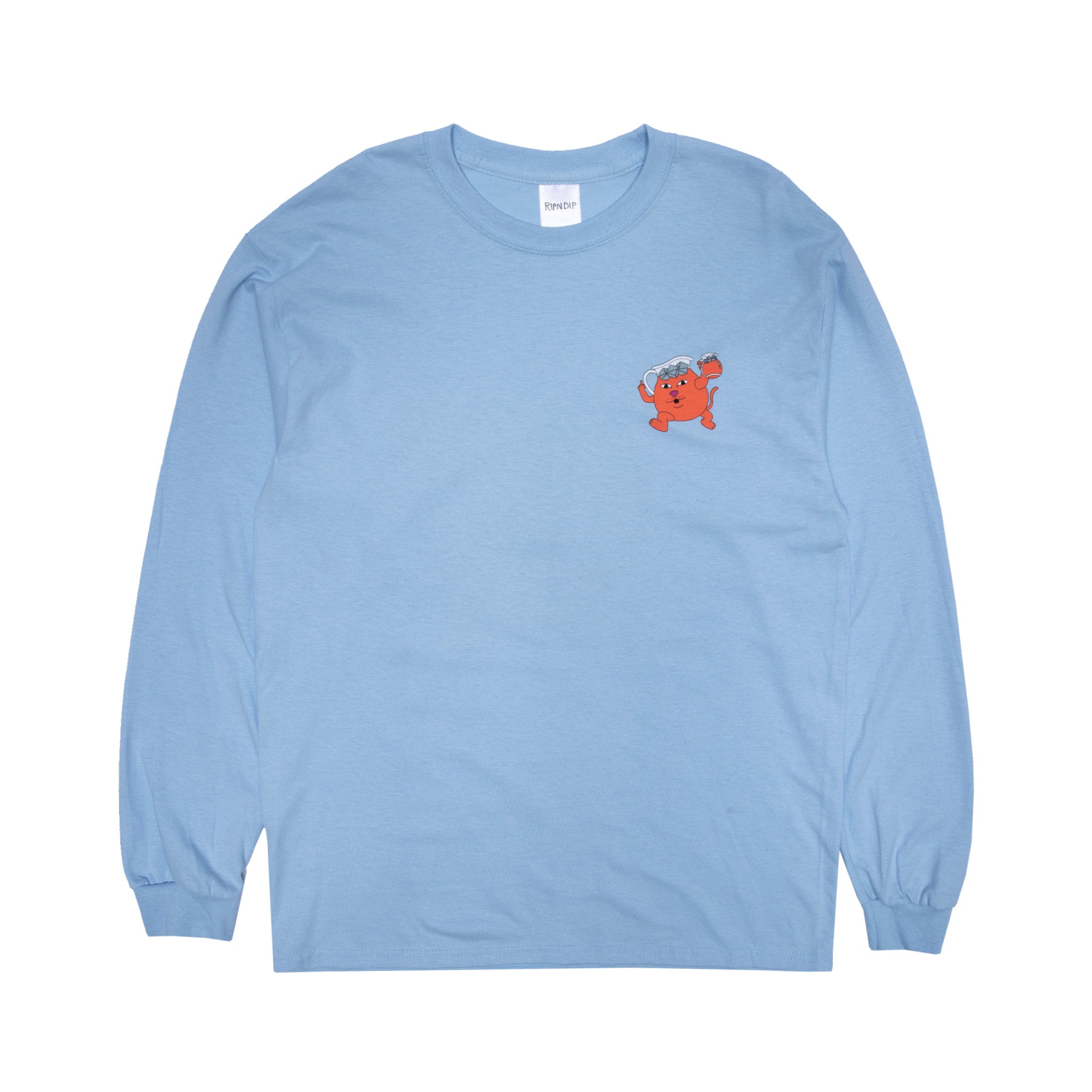 RIPNDIP Drink Me Long Sleeve (Light Blue)