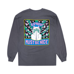 RIPNDIP Overthinking Long Sleeve (Charcoal)