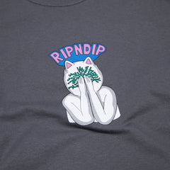 RIPNDIP Overthinking Long Sleeve (Charcoal)