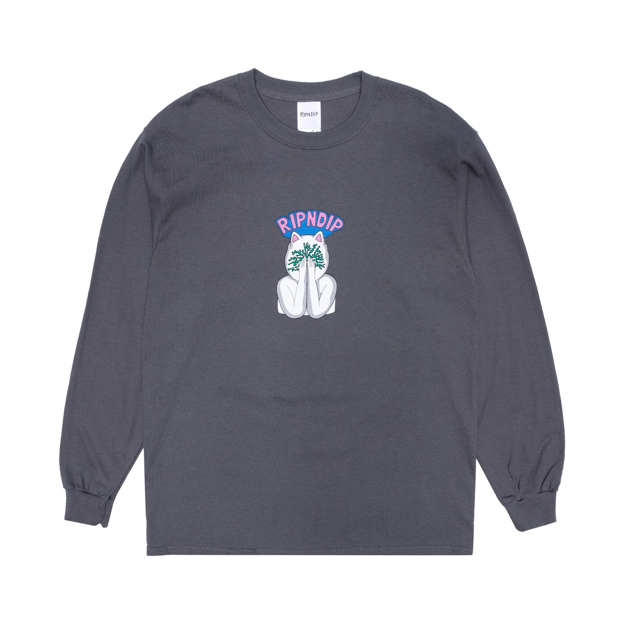 RIPNDIP Overthinking Long Sleeve (Charcoal)