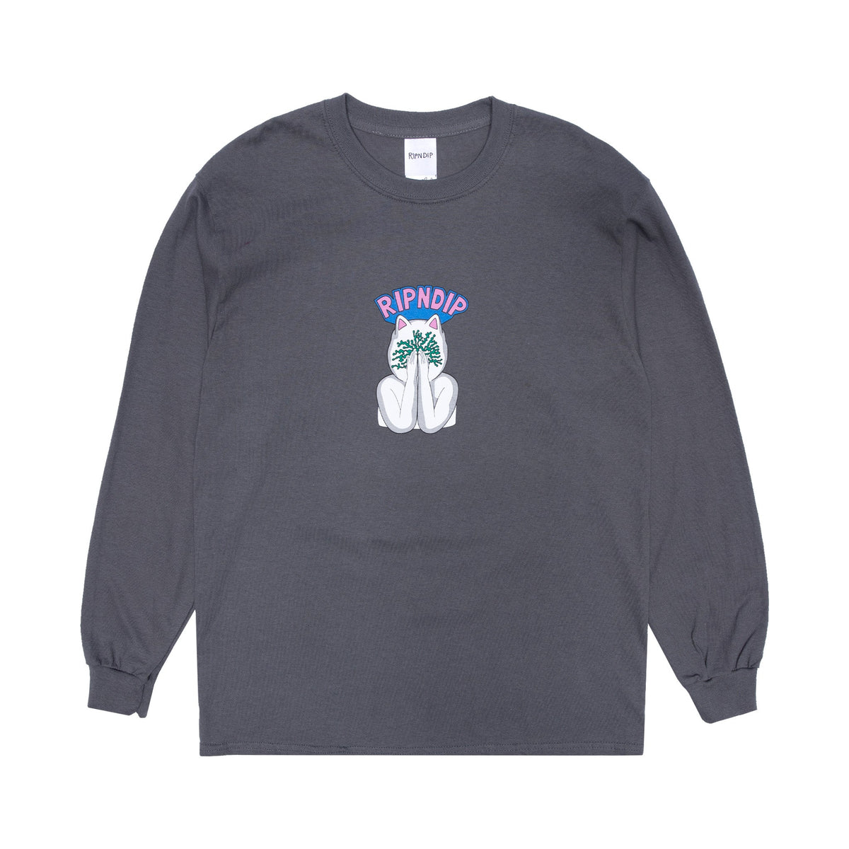 RIPNDIP Overthinking Long Sleeve (Charcoal)