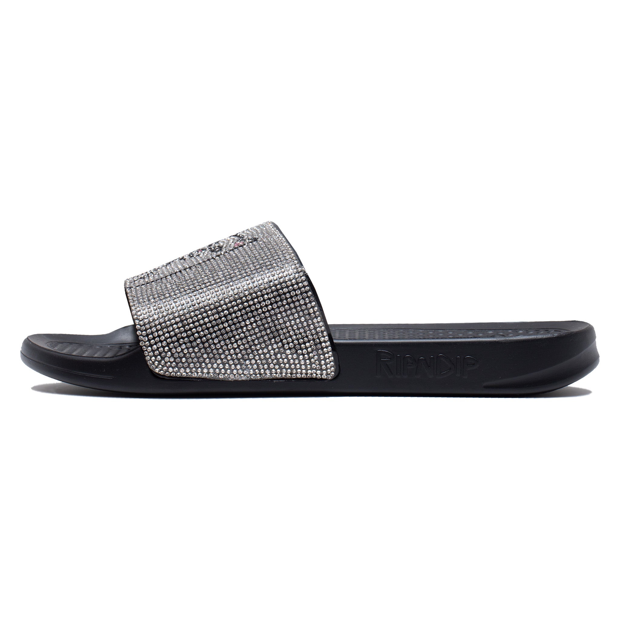 376105 Lord Nermal Slides (Rhinestone Black)