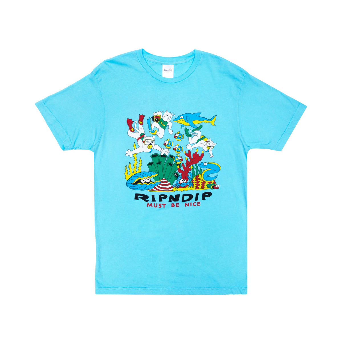 RIPNDIP Under The Sea Tee (Baby Blue)