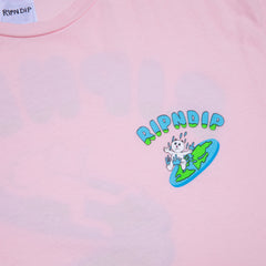 RIPNDIP The World Is Yours Tee (Light Pink)