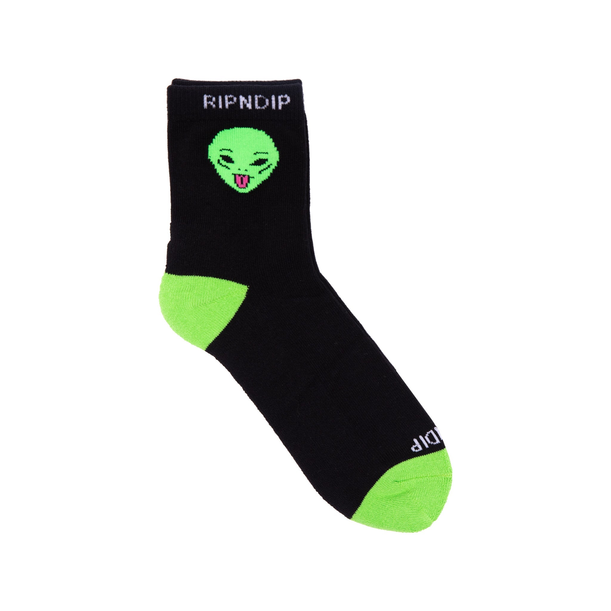 RIPNDIP We Out Here Mid Socks (Black)