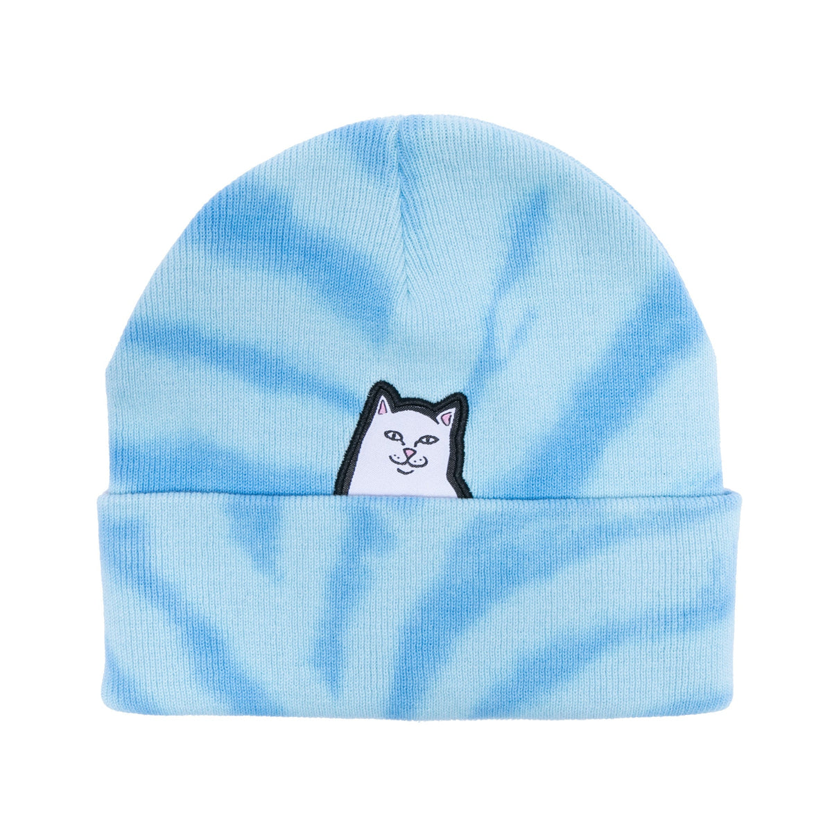 RIPNDIP Lord Nermal Beanie (Light Blue Tie Dye)