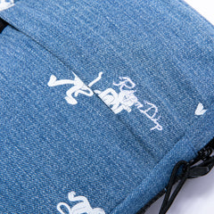 RIPNDIP Dance Party Shoulder Bag (Medium Wash)